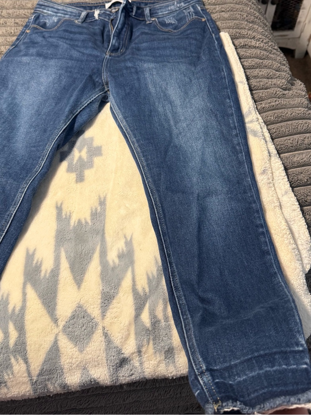 KanCan Indigo Straight Leg Jeans